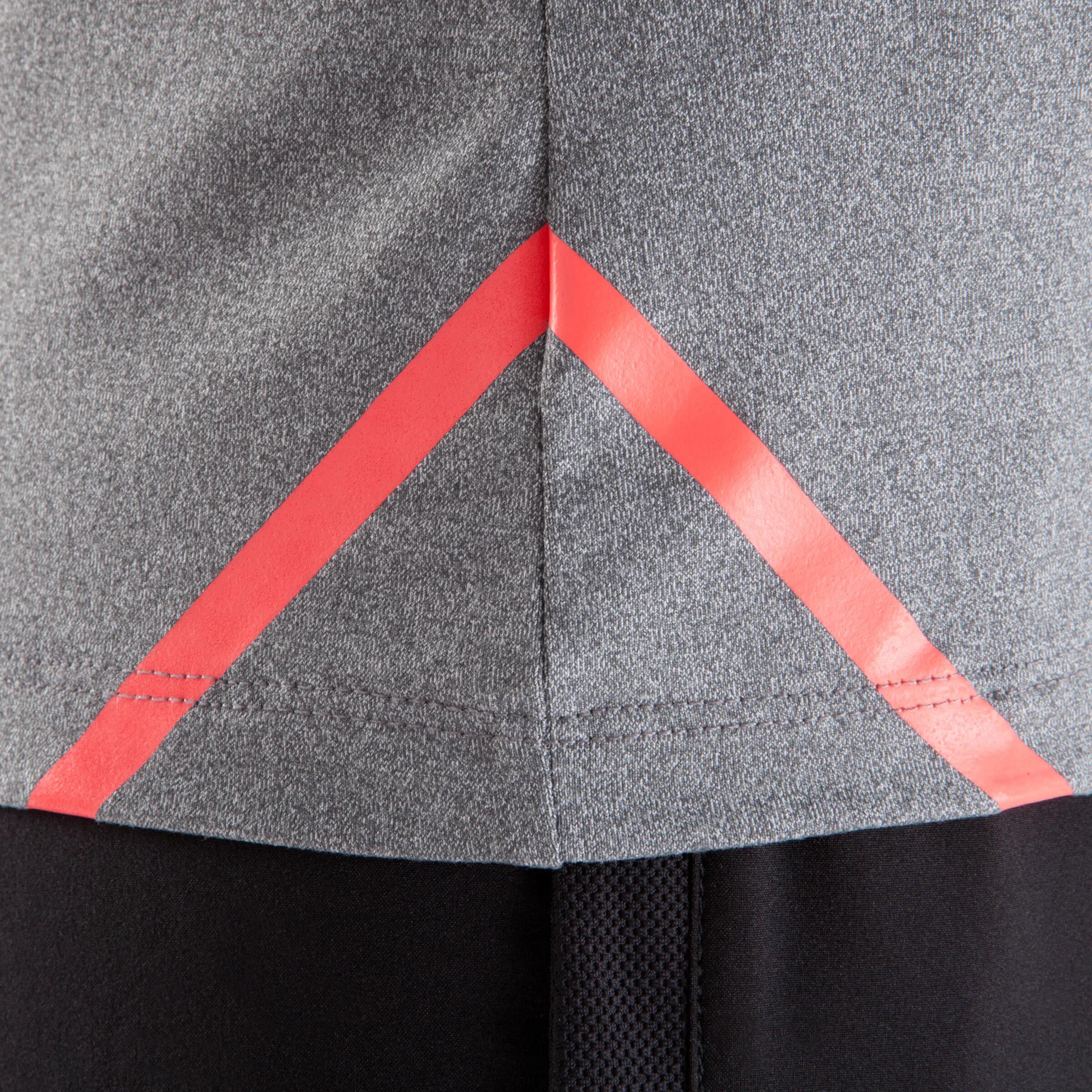F500 Women's Football Shirt - Grey Nectarine 8/12