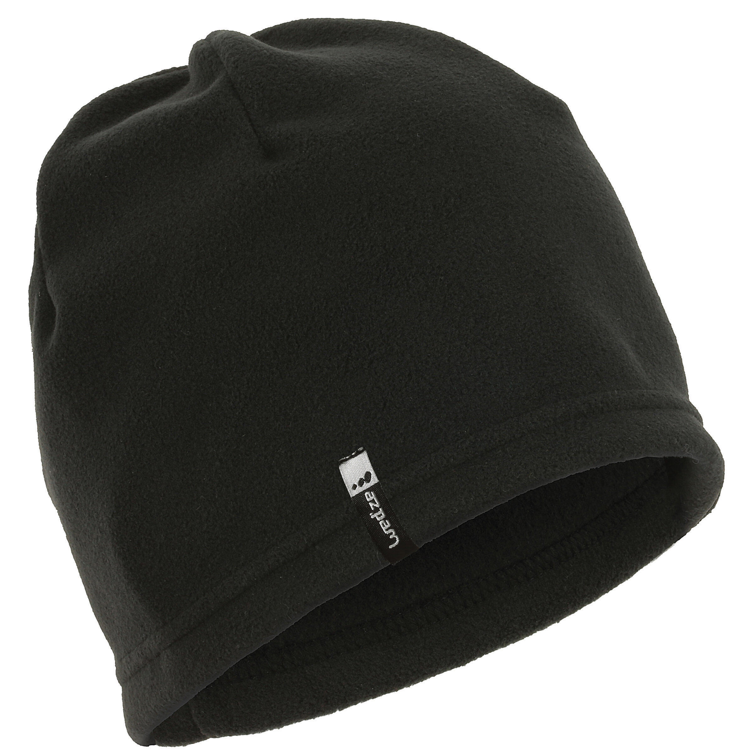 Kids’ Ski Fleece Hat - Firstheat Black - WEDZE