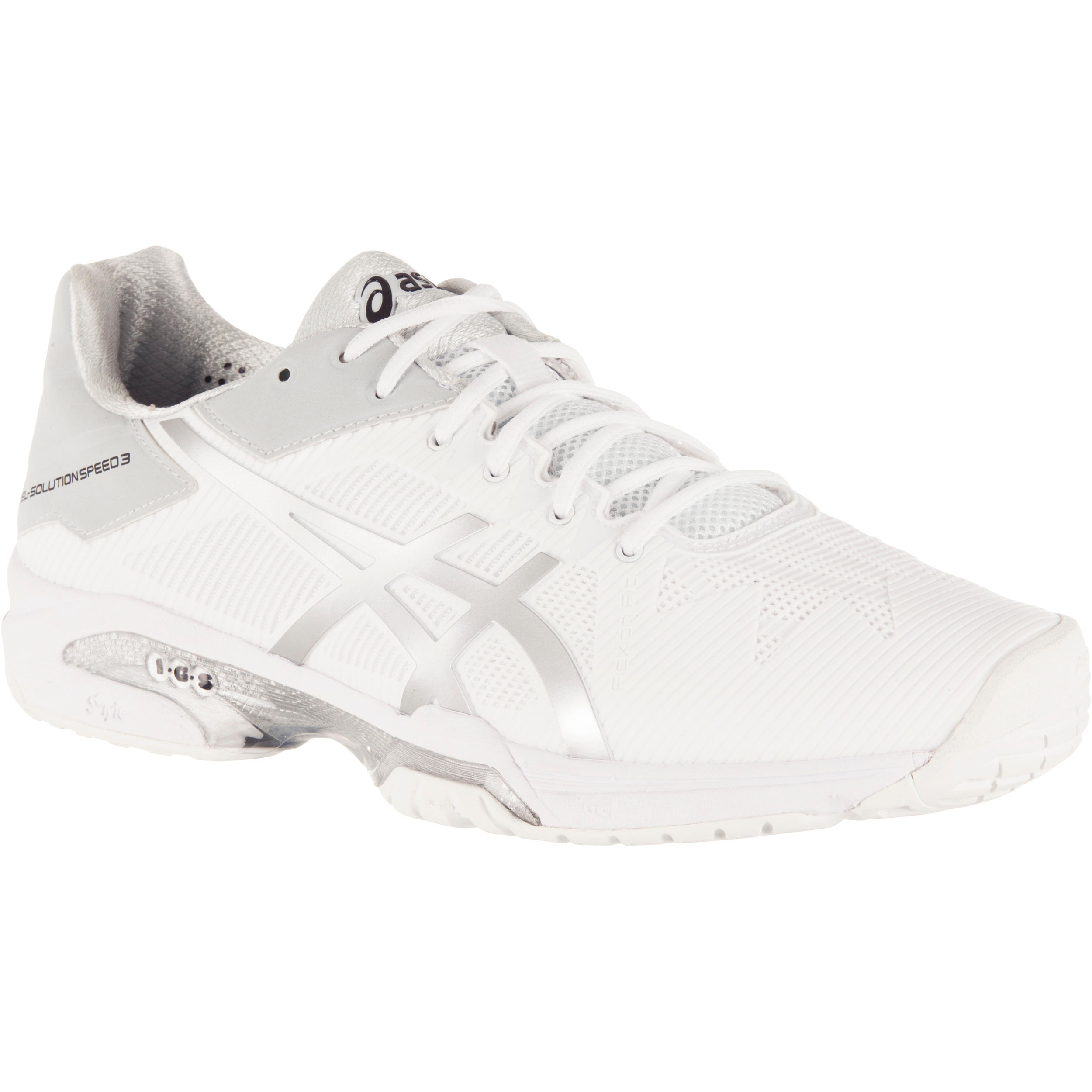 ASICS SABATILLES DE TENNIS HOME SOLUTION SPEED 3 BLANC 