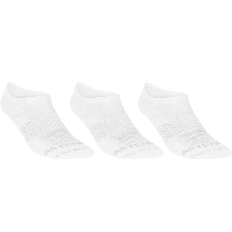 CHAUSSETTES DE SPORT BASSES ARTENGO RS 500 BLANC LOT DE 3 CHAUSSETTES DE SPORT BASSES ARTENGO RS 500 BLANC LOT DE 3