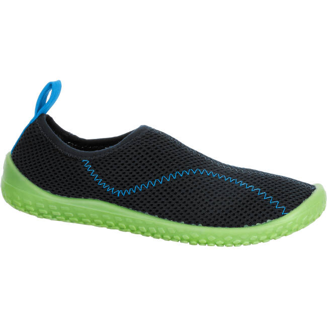 Buy Watersports Aqua Shoes Online In India|Aquashoes 100 Kids Blue|Tribord