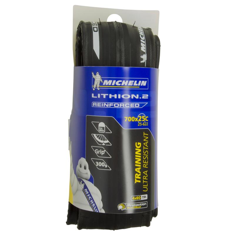 Buitenband racefiets Lithion Reinforced 700x25 vouwband / ETRTO 25-622