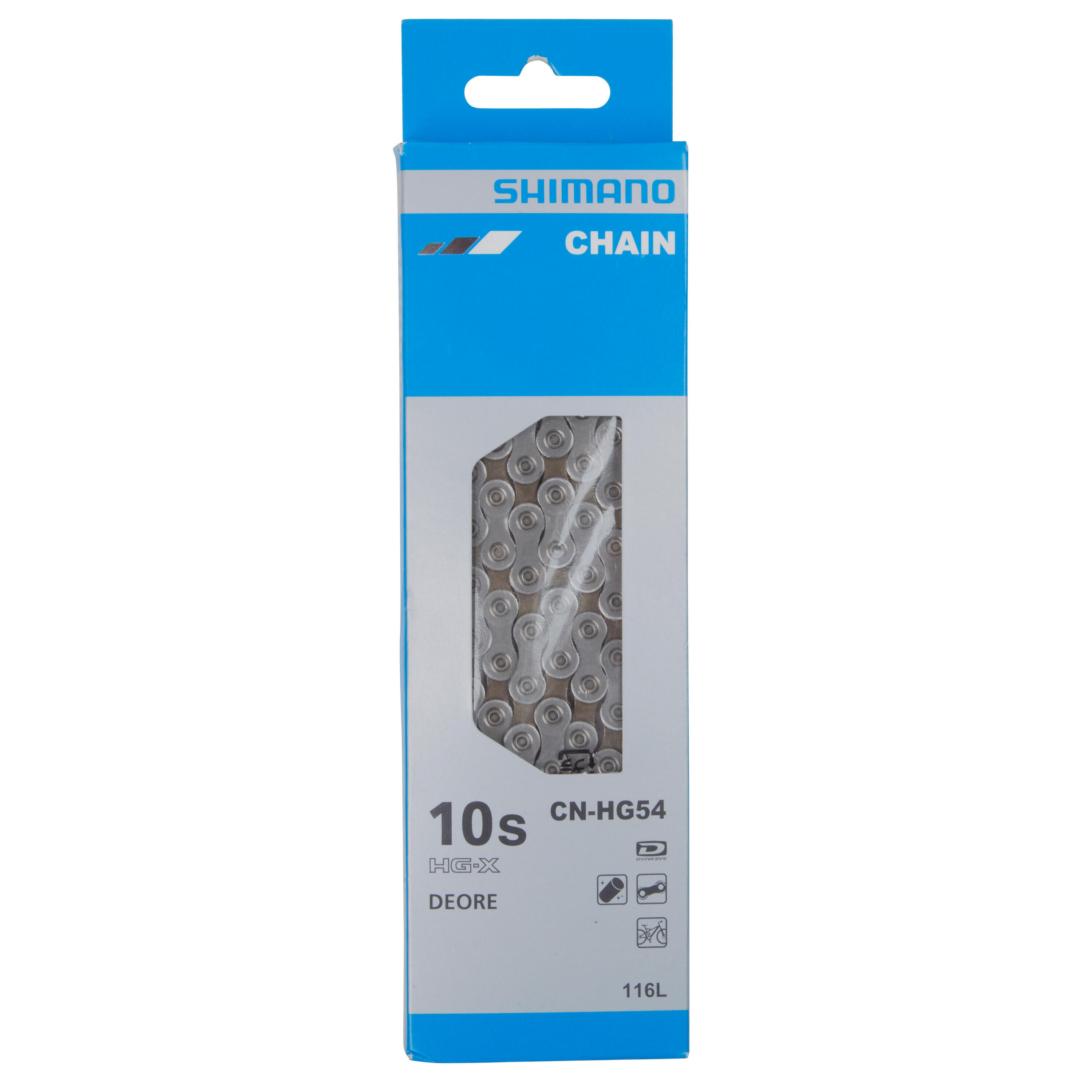 Cadena bicicleta Shimano Deore HG54 10 velocidades 3/3