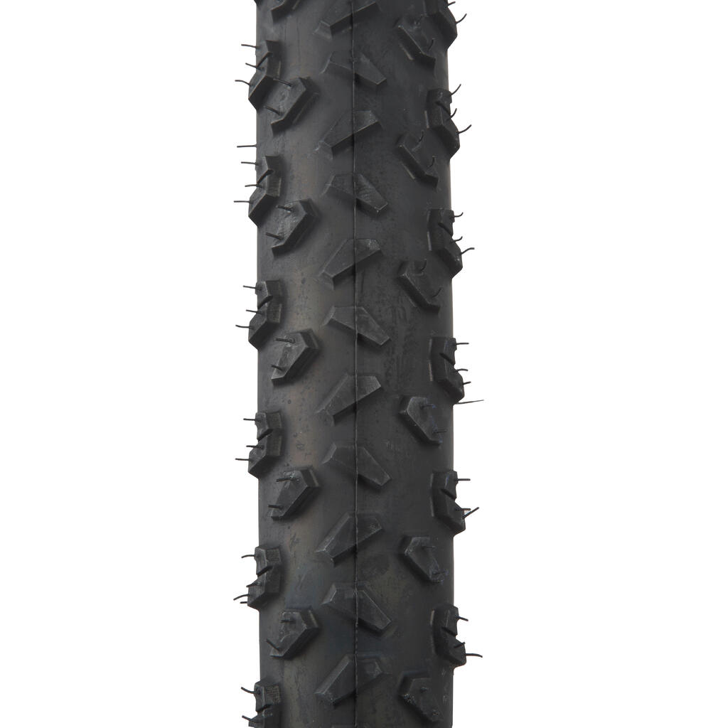 Kalnu riteņbraukšanas riepa ar elastīgiem bortiem kalnu takām “TLR”, 26 x 2,0