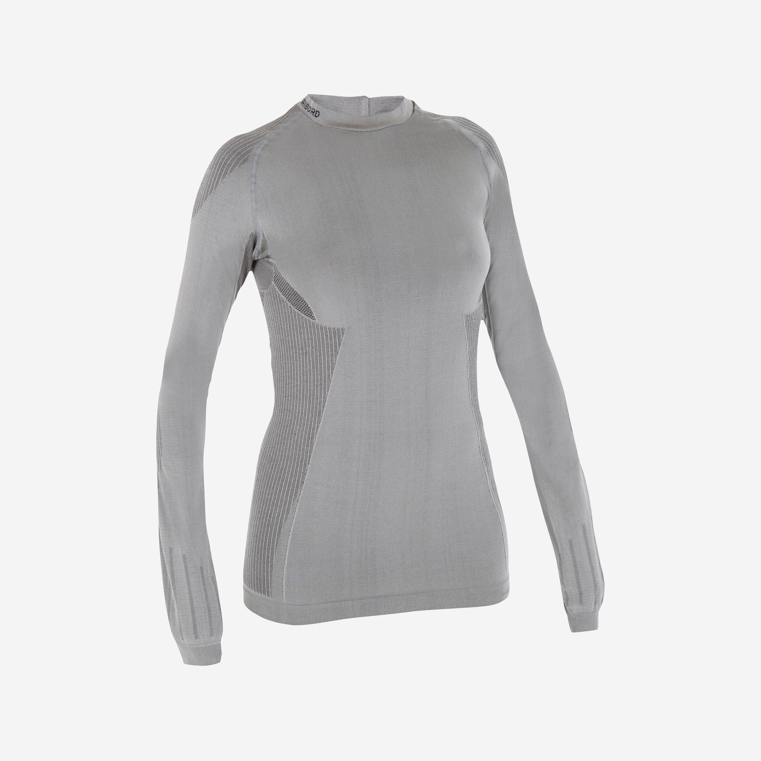 Camiseta Interior Manga larga Vela Race 500 Mujer Gris TRIBORD | Decathlon