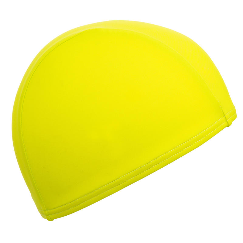 Swim cap mesh green yellow