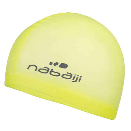 Silicone Swim Cap - Light Yellow