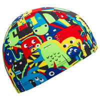 قبعة سباحة شبكية - مقاس S مطبوعة ملونة
