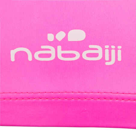 Silicone Plain Mesh Swim Cap - Pink