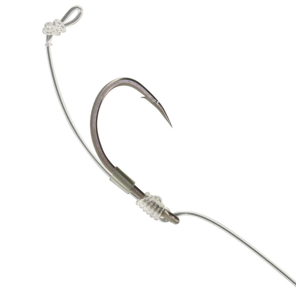 קרס פתיונות בוילי לידר לדייג קרפיונים SN FLUORO