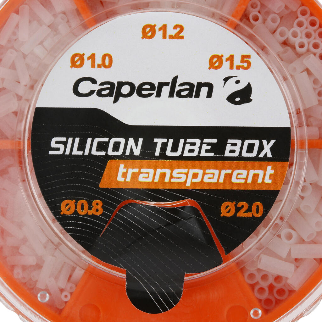 SILICONE TUBE BOX COLOUR STILL FISHING KIT