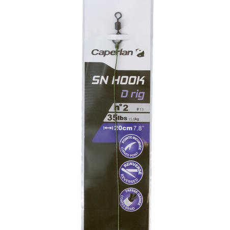 Поводок для ловли карпа Sn hook d rig 