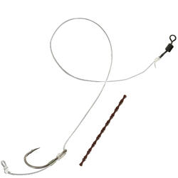 BAS DE LIGNE PÊCHE DE LA CARPE SN HOOK FLUORO BOILIES