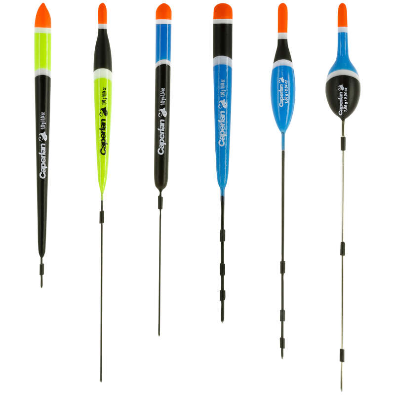 CAPERLAN RIVERLAKE 1G X6 FLOAT KIT FISHING FLOAT Decathlon