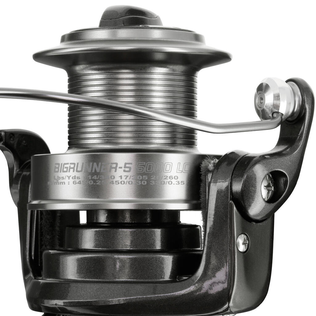 Carp Fishing Long Distance Baitrunner Reel Bigrunner-5 5000 LC