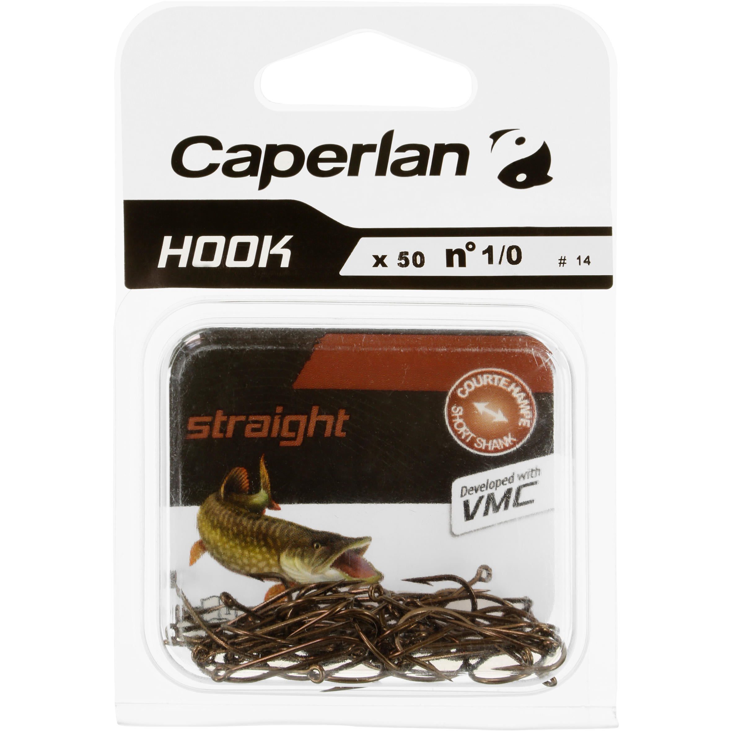 Hameçons Eagle Claw 5/0 Bronze - Style Flippin Jig 730 (lot De 58)