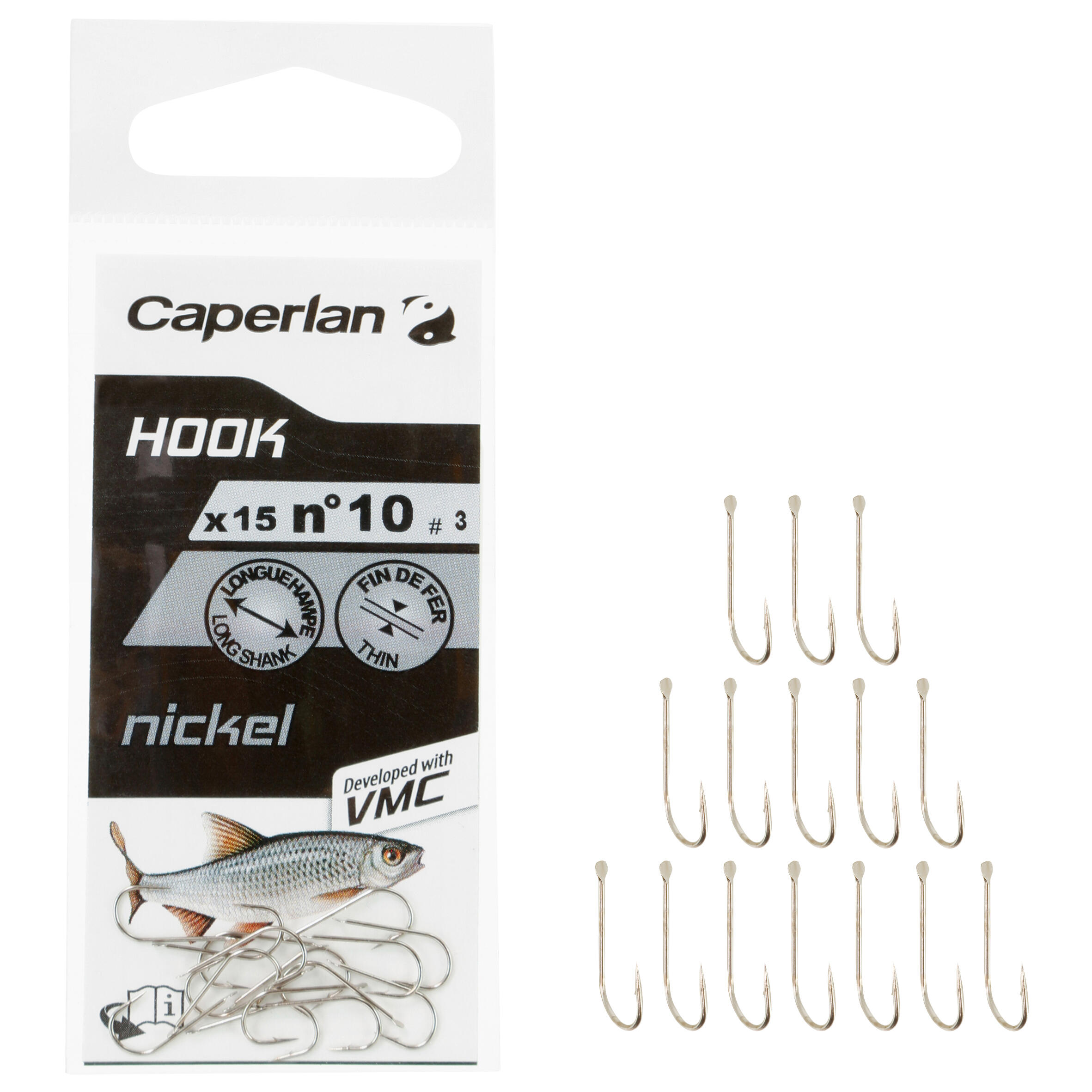 CAPERLAN CAPERLAN NICKEL HOOK FOR STILL FISHING