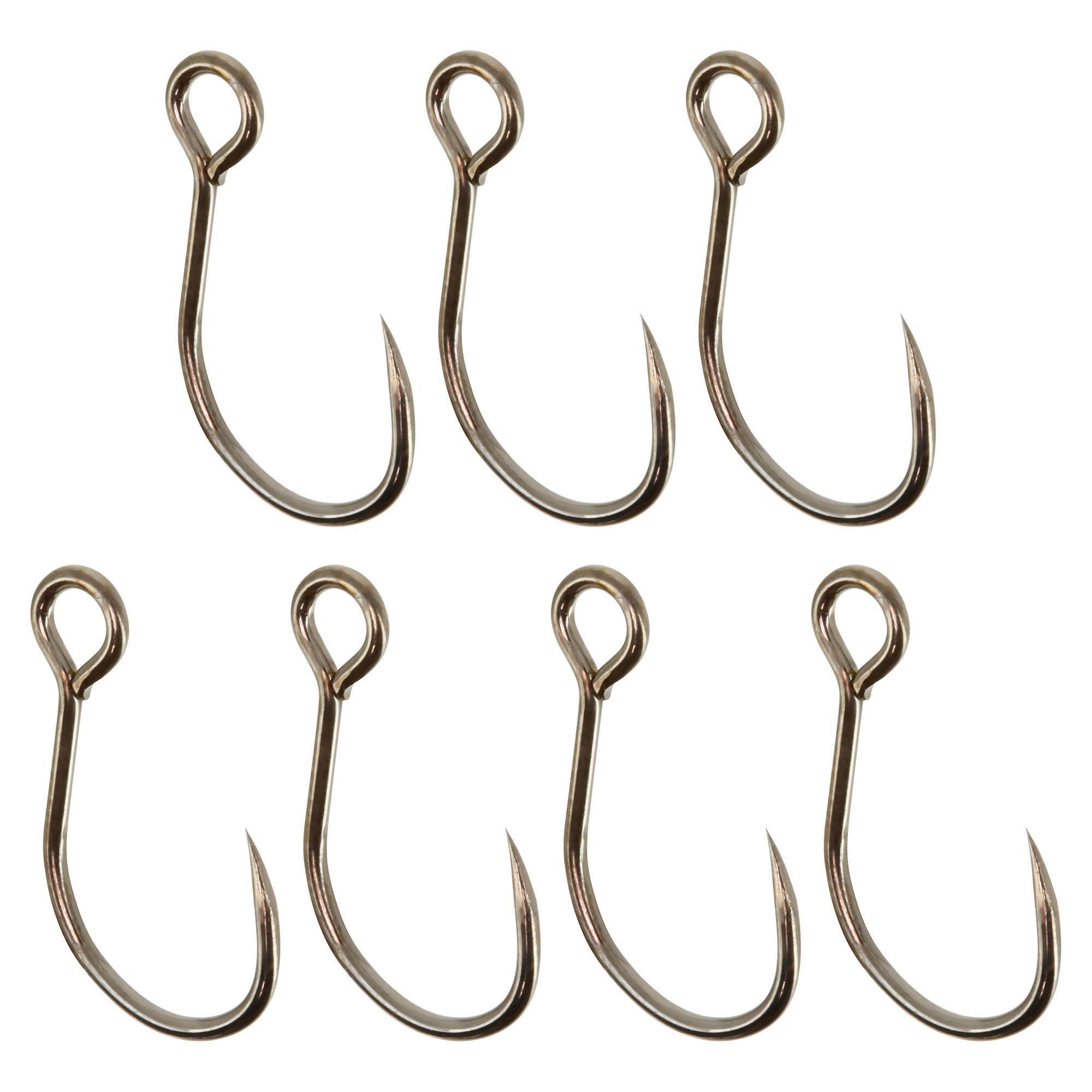 HOOK SIMPLE PÊCHE HOOK SINGLE BARBLESS