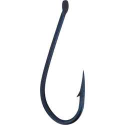 SINGLE FISHING HOOK BLUE REVERSED HOOK 