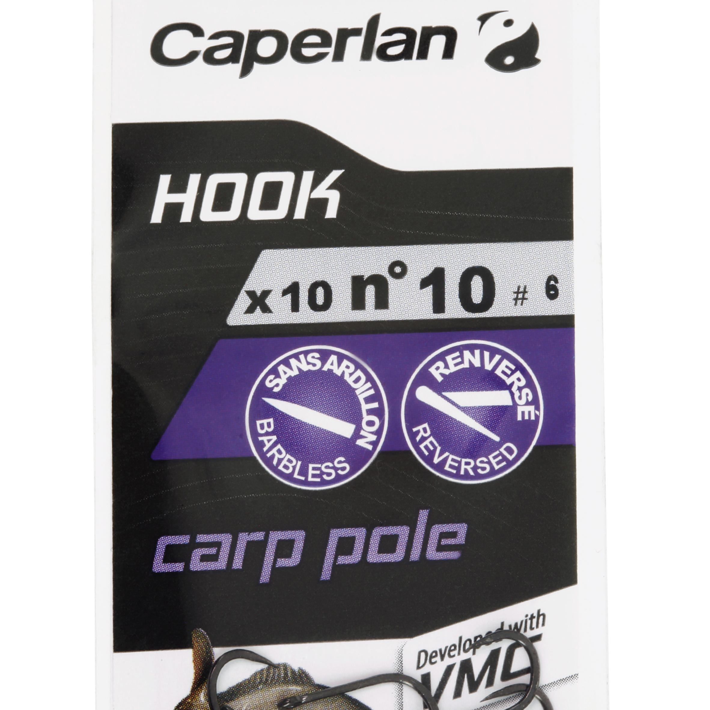 CARP POLE HOOK for still fishing for carp 5/6