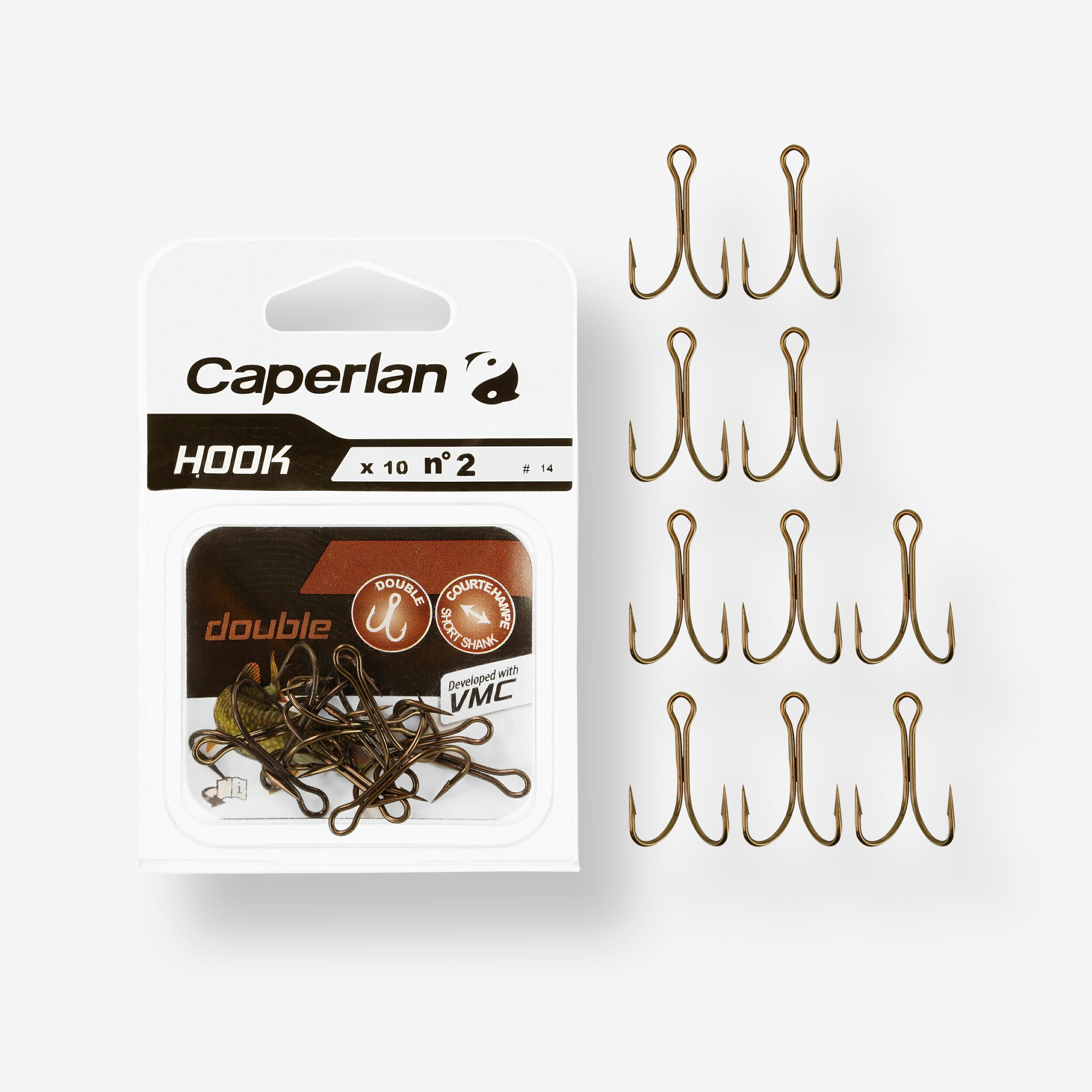 CAPERLAN DOUBLE FISHING HOOK