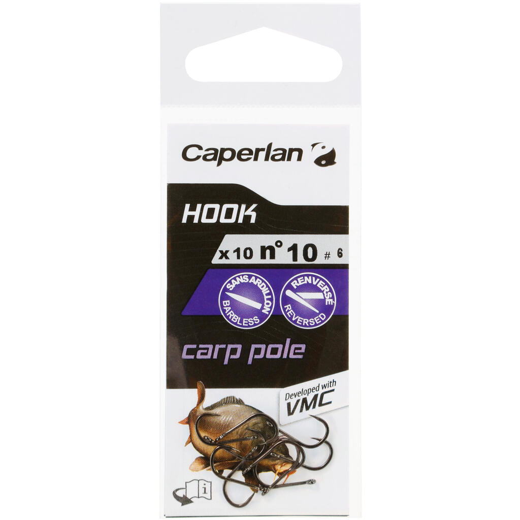 CARP POLE HOOK for still fishing for carp