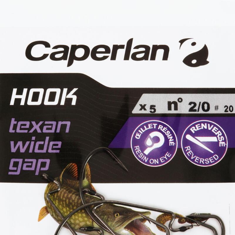 Amo pesca HOOK TEXAN WIDE GAP 2/0