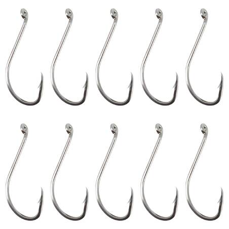 Sea fishing eyed hook OCTOPUS STAINLESS STEEL EYE HOOK