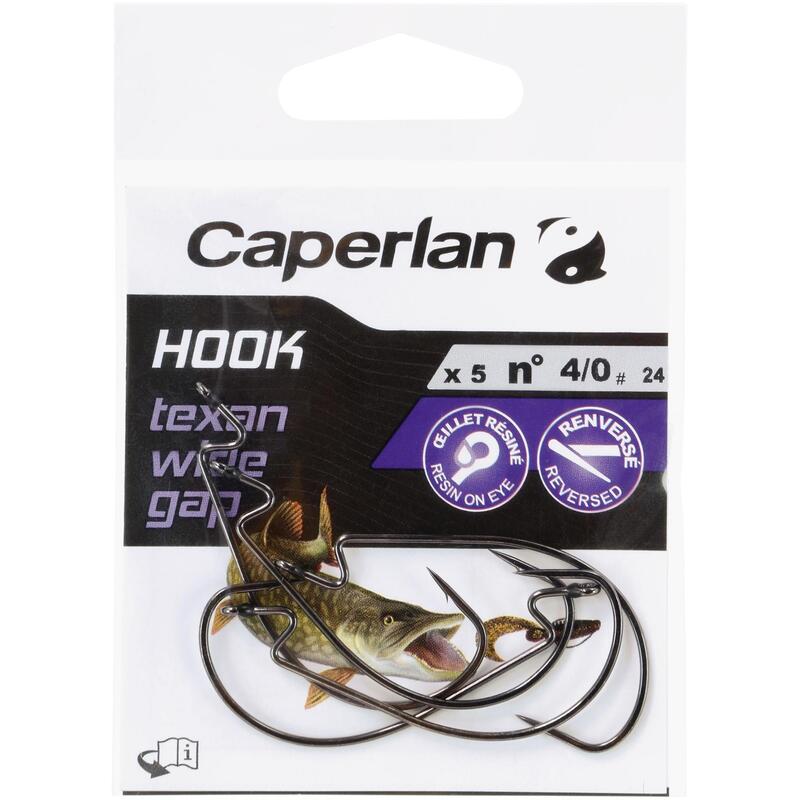 ANZOL PESCA HOOK TEXAN WIDE GAP 4/0