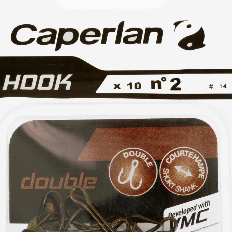 ANZUELO DOBLE PESCA HOOK DOUBLE