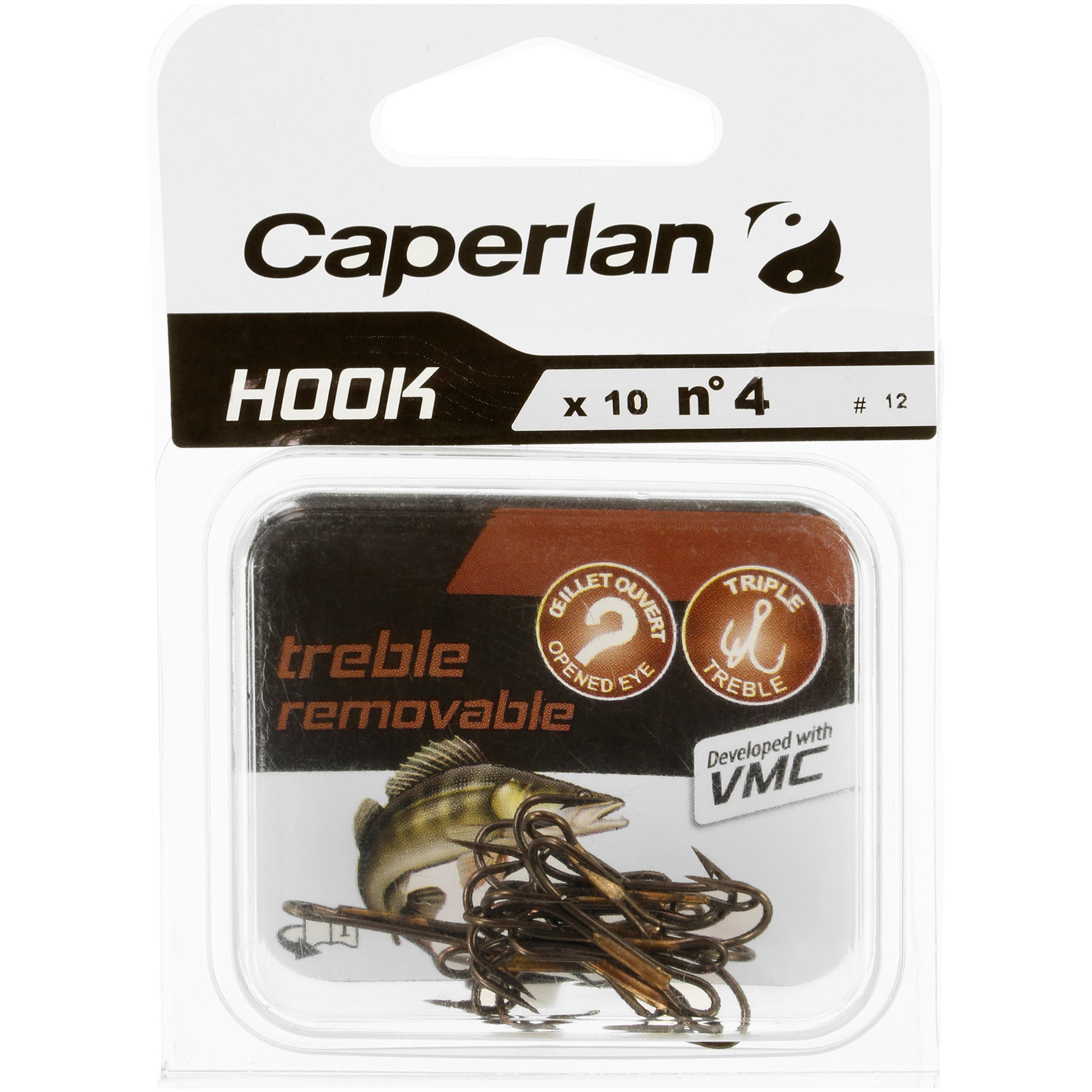 TREBLE FISHING HOOK REMOVABLE TREBLE HOOK 6/6