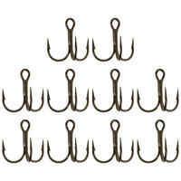 FISHING TREBLE HOOK BLACK NICKEL