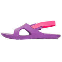 Kids' Pool Sandal SLAP 100 BASIC - Purple Pink