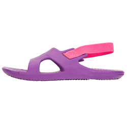 Chaussure Sandale Piscine Enfant SLAP 100 BASIC Violet Rose