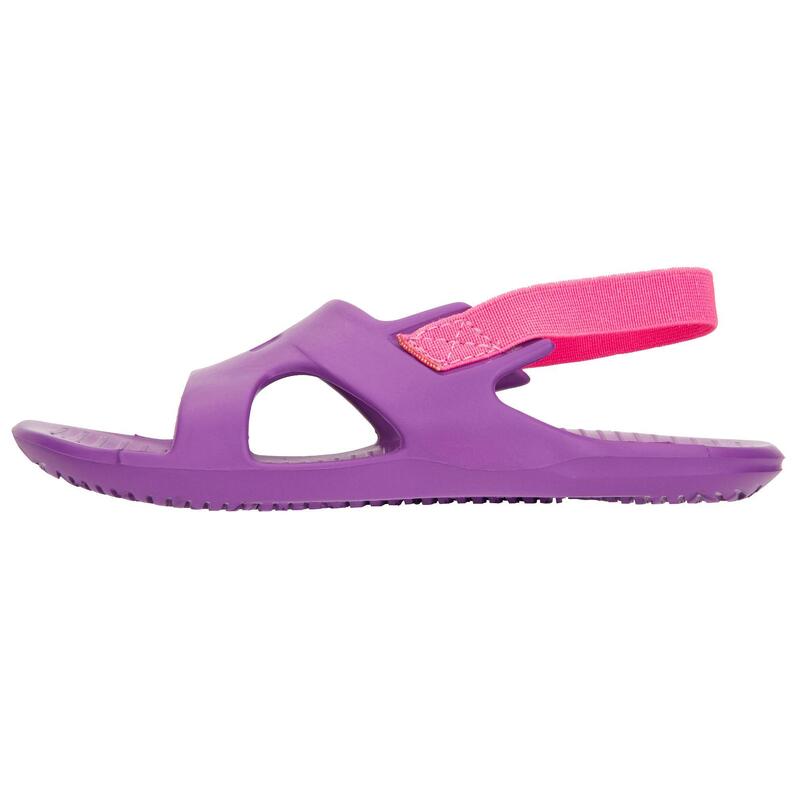 Sandales De Piscine Enfants - Slap 100 Basic - Violet Rose