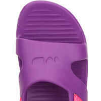 Kids' Pool Sandal SLAP 100 BASIC - Purple Pink