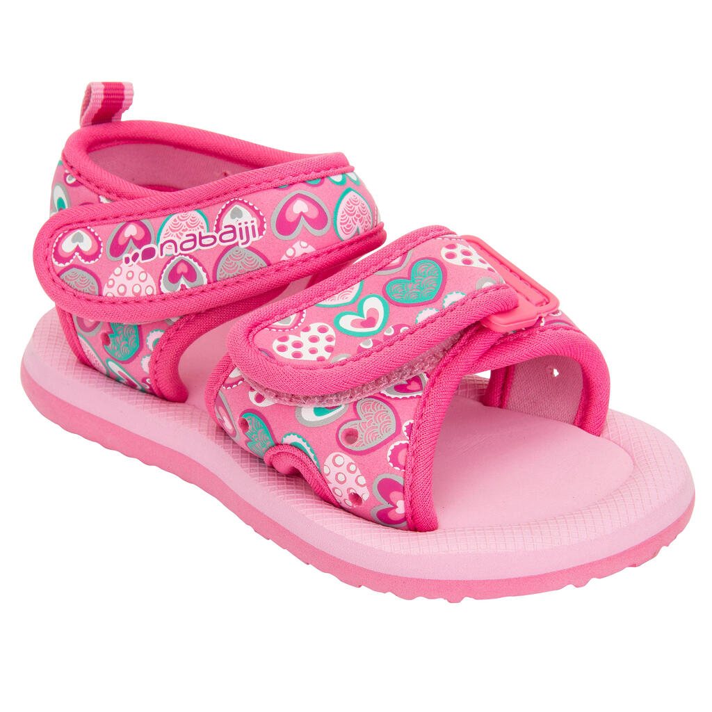 Badesandalen Picola SSP 100 Herz Kinder rosa