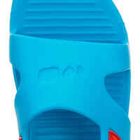 Kids' Pool Sandal SLAP 100 BASIC- Blue Red