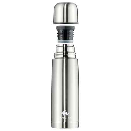 Stainless steel isothermal flask 0.7 L for hiking - metal