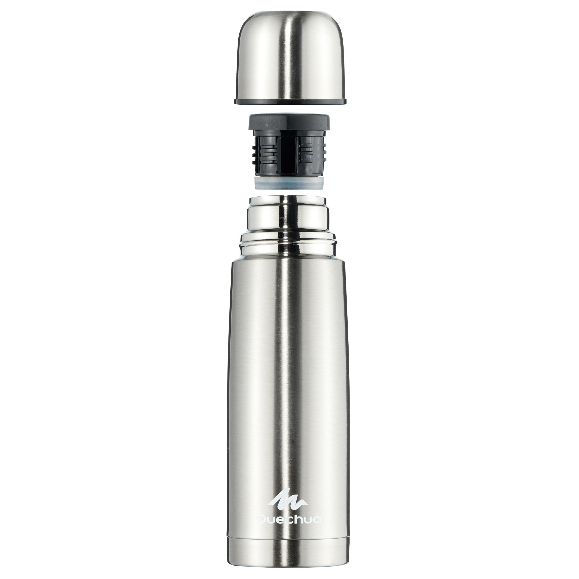 Stainless steel isothermal flask 0.7 L for hiking - metal 10/10