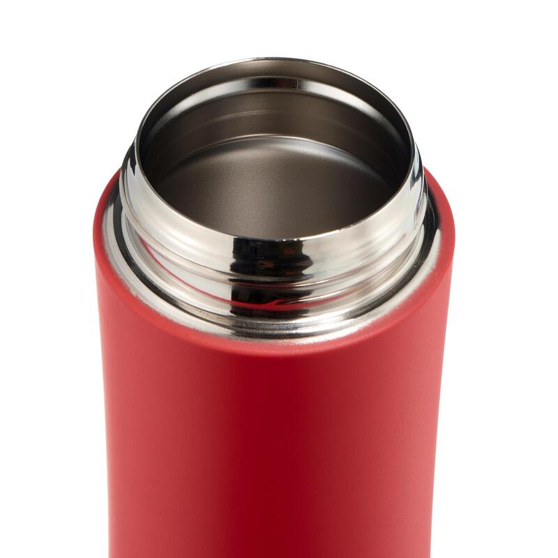 Mug isotherme randonnée inox 0,35 litre rouge
