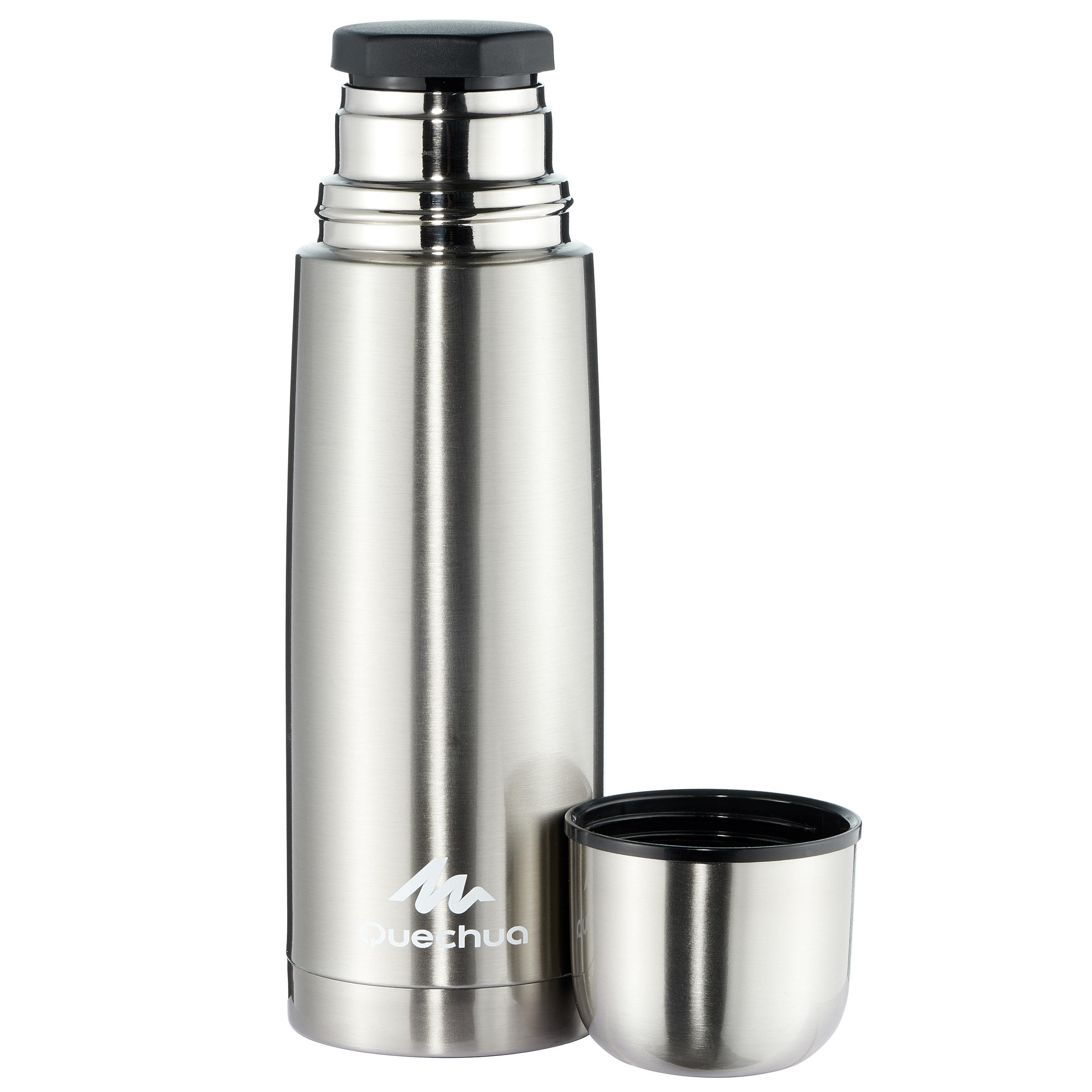 Stainless steel isothermal flask 0.7 L for hiking - metal 9/10