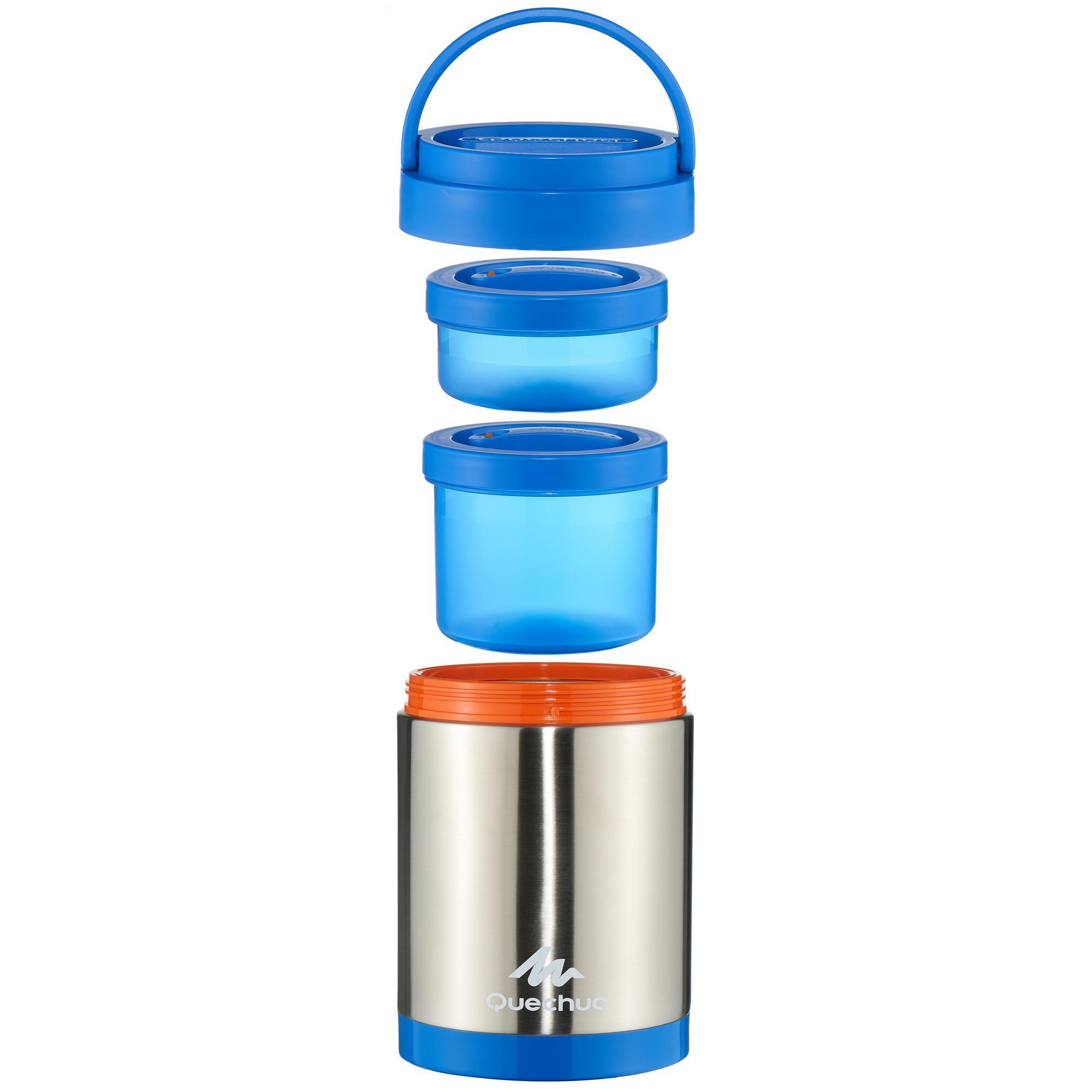 Táper Fiambrera Camping Quechua Isotermico Acero Inoxidable 2 L Quechua