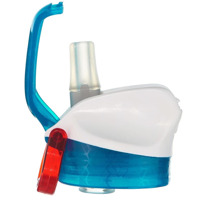 Borraccia trekking MH500 tappo ad apertura rapida 1,2 litri di plastica  (Ecozen®) azzurra QUECHUA
