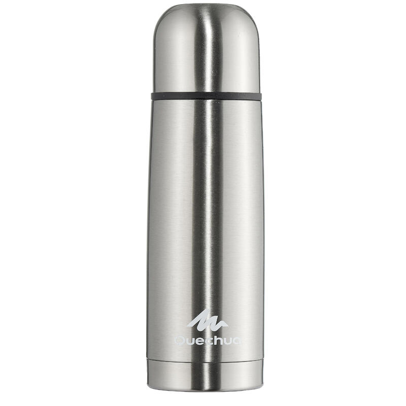 Bouteille isotherme inox 0,4L avec gobelet pour la randonnée - métal