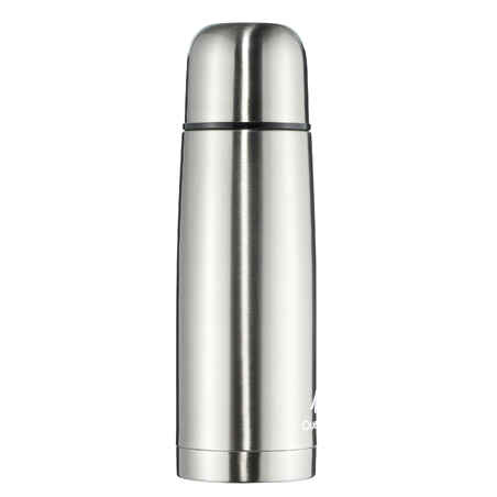 Stainless steel isothermal flask 0.7 L for hiking - metal