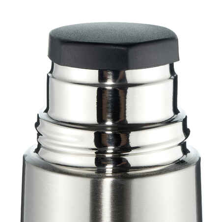 Stainless steel isothermal flask 0.7 L for hiking - metal