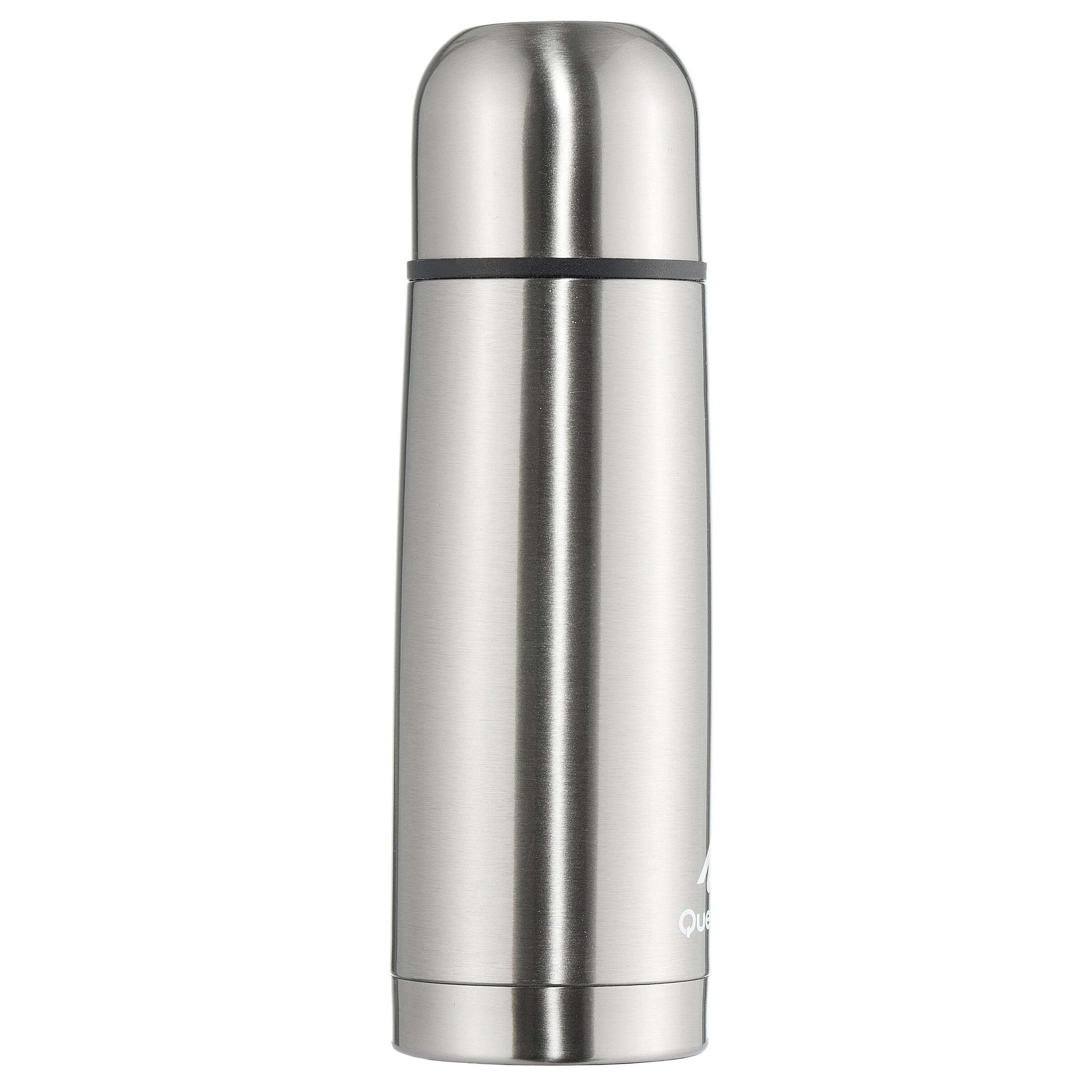 Stainless steel 0.7 L insulated bottle with cup for hiking - metal 3/10