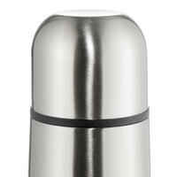 Stainless steel 0.7 L insulated bottle with cup for hiking - metal