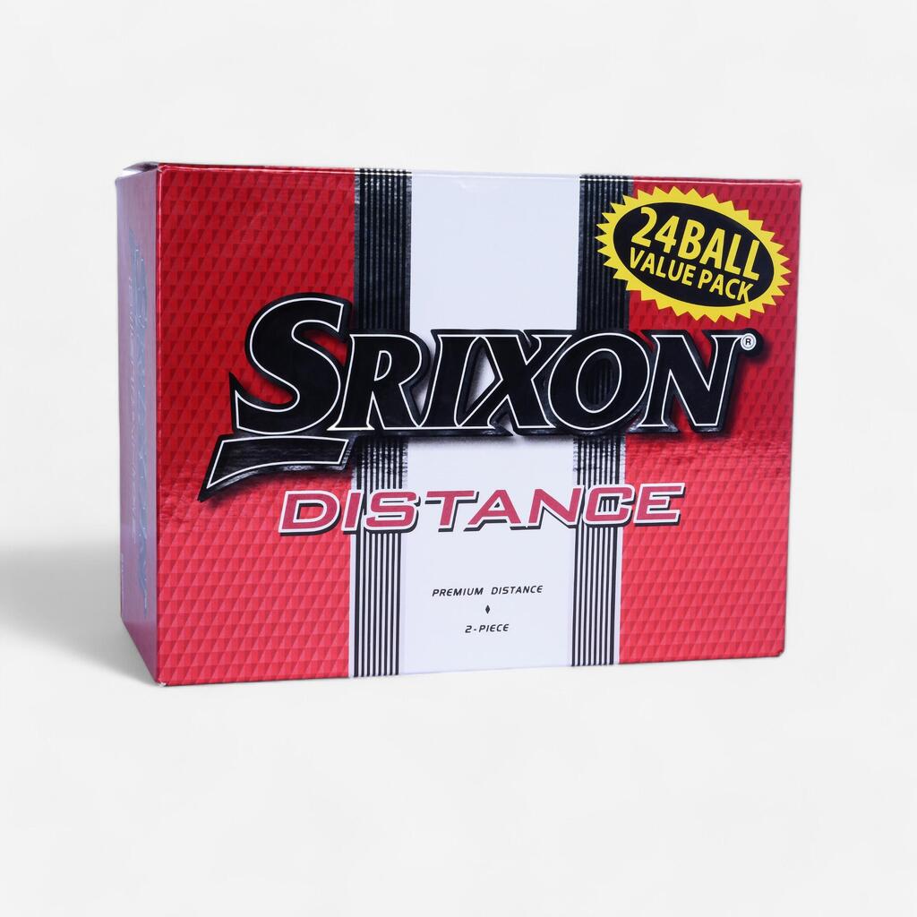 Golfipallid Bipack Srixon Distance, 24 tk pakis, valged